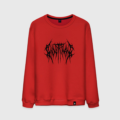 Мужской свитшот Ghostemane 2 / Красный – фото 1