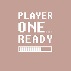 Свитшот хлопковый мужской Ready Player One Loading, цвет: пыльно-розовый — фото 2