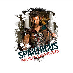 Свитшот хлопковый мужской Spartacus, цвет: белый — фото 2