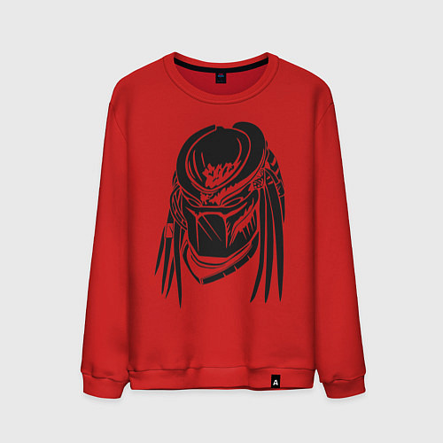 Мужской свитшот Хищник / Красный – фото 1