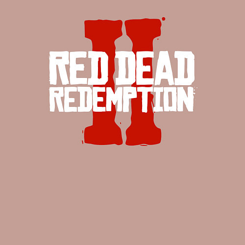 Мужской свитшот RDR II / Пыльно-розовый – фото 3