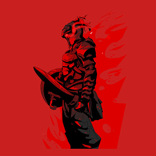 Мужской свитшот Убийца гоблинов / Красный – фото 3