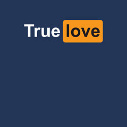 Свитшот хлопковый мужской True Love, цвет: тёмно-синий — фото 2