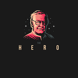 Свитшот хлопковый мужской Stan Lee The Hero, цвет: черный — фото 2