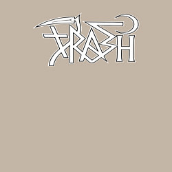 Свитшот хлопковый мужской Trash gang, цвет: миндальный — фото 2