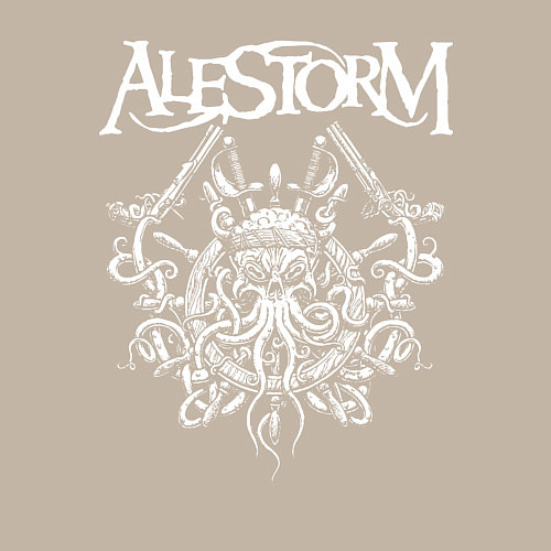 Мужской свитшот Alestorm: Pirate Bay / Миндальный – фото 3