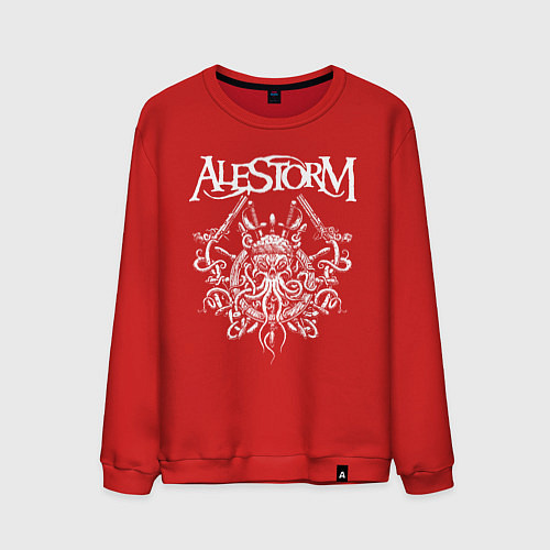 Мужской свитшот Alestorm: Pirate Bay / Красный – фото 1