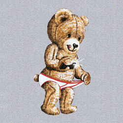 Свитшот хлопковый мужской Nasty Bear, цвет: меланж — фото 2