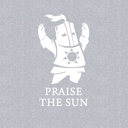 Свитшот хлопковый мужской Praise the Sun, цвет: меланж — фото 2