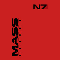 Свитшот хлопковый мужской MASS EFFECT N7, цвет: красный — фото 2
