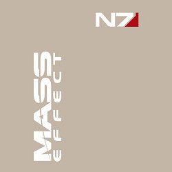 Свитшот хлопковый мужской MASS EFFECT N7, цвет: миндальный — фото 2