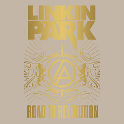 Свитшот хлопковый мужской Linkin Park: Road to Revolution, цвет: миндальный — фото 2