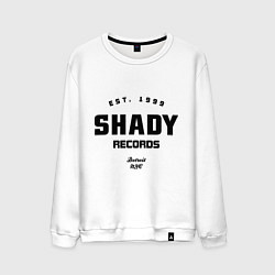 Свитшот хлопковый мужской Shady records, цвет: белый