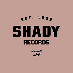 Свитшот хлопковый мужской Shady records, цвет: пыльно-розовый — фото 2