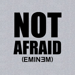 Свитшот хлопковый мужской Not Afraid, цвет: меланж — фото 2