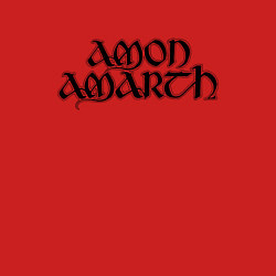 Свитшот хлопковый мужской Amon Amarth, цвет: красный — фото 2