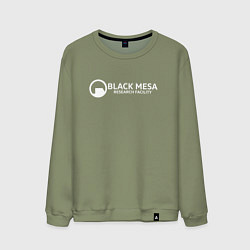 Мужской свитшот Black Mesa: Research Facility