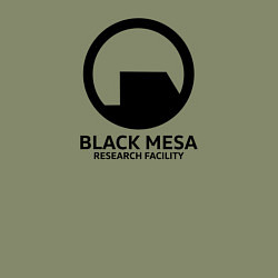 Свитшот хлопковый мужской Black Mesa: Research Facility, цвет: авокадо — фото 2