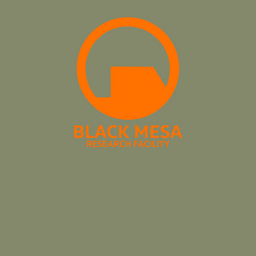 Мужской свитшот Black Mesa: Research Facility / Авокадо – фото 3