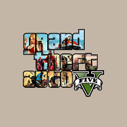 Свитшот хлопковый мужской GTA 5 Stories, цвет: миндальный — фото 2