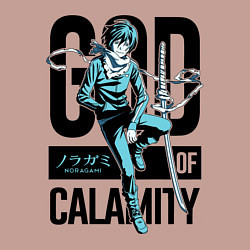 Свитшот хлопковый мужской God of Calamity, цвет: пыльно-розовый — фото 2