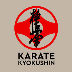 Свитшот хлопковый мужской Karate Kyokushin, цвет: миндальный — фото 2