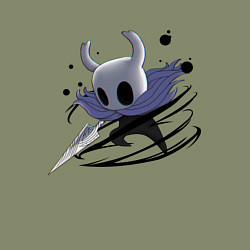 Свитшот хлопковый мужской Hollow Knight, цвет: авокадо — фото 2