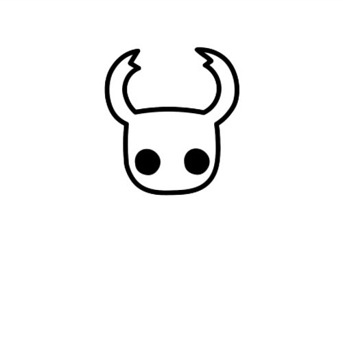 Мужской свитшот Hollow knight / Белый – фото 3