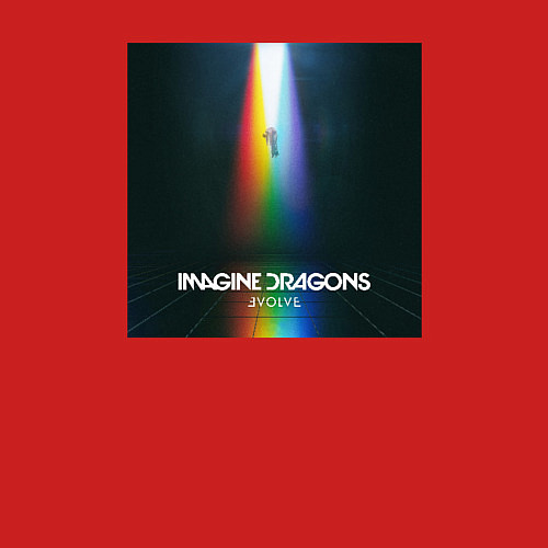 Мужской свитшот IMAGINE DRAGONS / Красный – фото 3