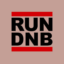 Свитшот хлопковый мужской RUN DNB, цвет: пыльно-розовый — фото 2