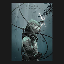 Свитшот хлопковый мужской Death Stranding, цвет: черный — фото 2