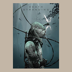 Свитшот хлопковый мужской Death Stranding, цвет: миндальный — фото 2