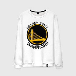 Свитшот хлопковый мужской GOLDEN STATE WARRIORS, цвет: белый