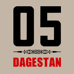 Свитшот хлопковый мужской 05 Dagestan, цвет: миндальный — фото 2