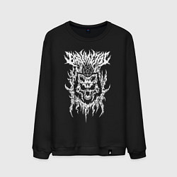 Свитшот хлопковый мужской BABYMETAL, цвет: черный