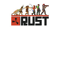 Свитшот хлопковый мужской Evolution Rust, цвет: белый — фото 2