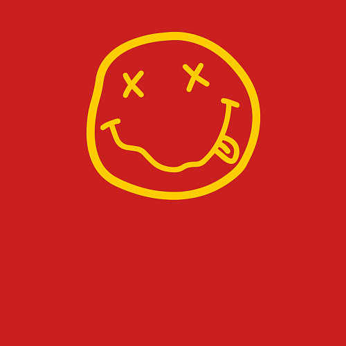 Мужской свитшот NIRVANA / Красный – фото 3