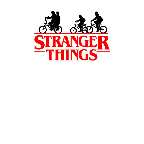 Мужской свитшот STRANGER THINGS / Белый – фото 3