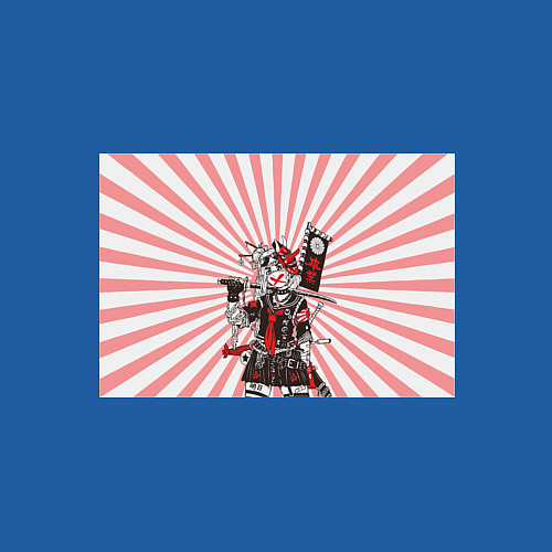 Мужской свитшот Убийца розового солнца / Синий – фото 3