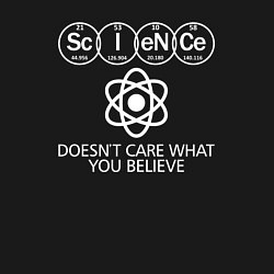Свитшот хлопковый мужской Science, цвет: черный — фото 2