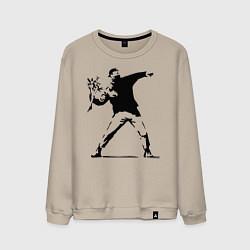 Мужской свитшот Banksy