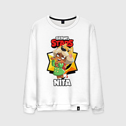 Мужской свитшот BRAWL STARS NITA