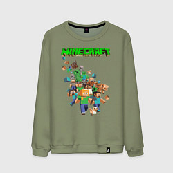 Мужской свитшот Minecraft