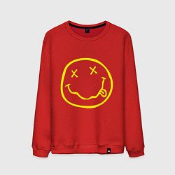 Мужской свитшот NIRVANA на спине