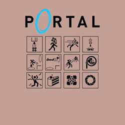 Свитшот хлопковый мужской PORTAL, цвет: пыльно-розовый — фото 2