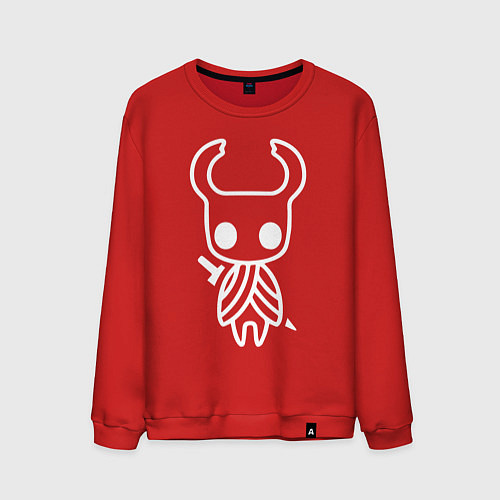 Мужской свитшот Hollow Knight / Красный – фото 1