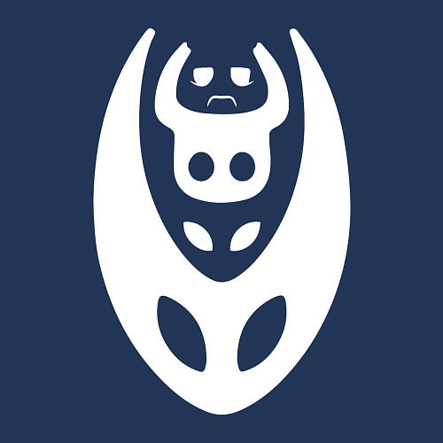 Мужской свитшот Hollow Knight / Тёмно-синий – фото 3