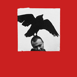 Свитшот хлопковый мужской Масло Черного Тмина, цвет: красный — фото 2