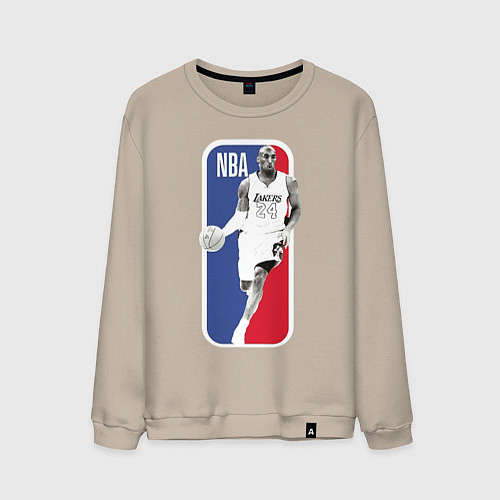 Мужской свитшот NBA Kobe Bryant / Миндальный – фото 1
