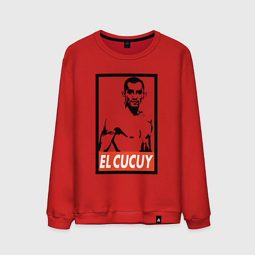 Мужской свитшот EL CUCUY / Красный – фото 1